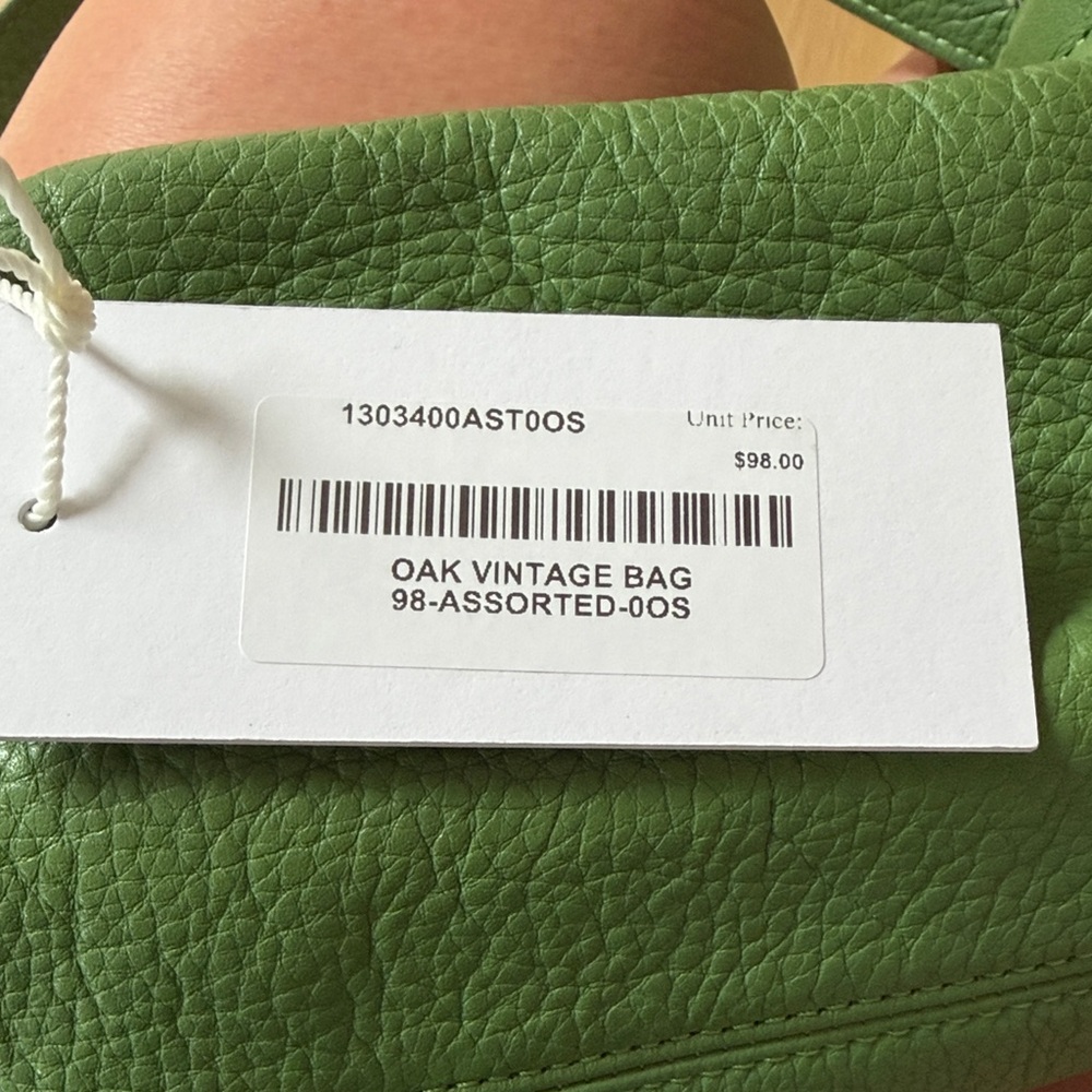 Vintage Green Shoulder Bag - Picture 3 of 4